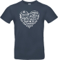 Preview: Camper T-Shirt: Herz • Freiheit • Abenteuer